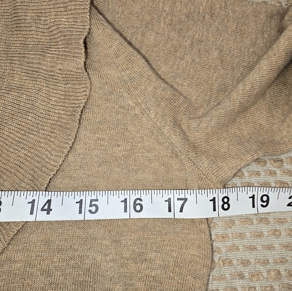 Loft Women's Beige Open Front Cardigan Sweater Size Small - Picture 4 of 6